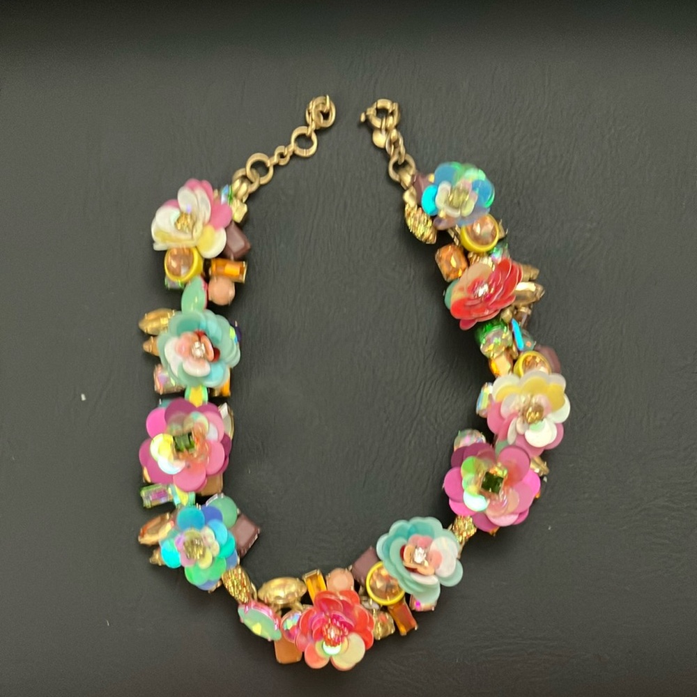 J. Crew statement necklace.